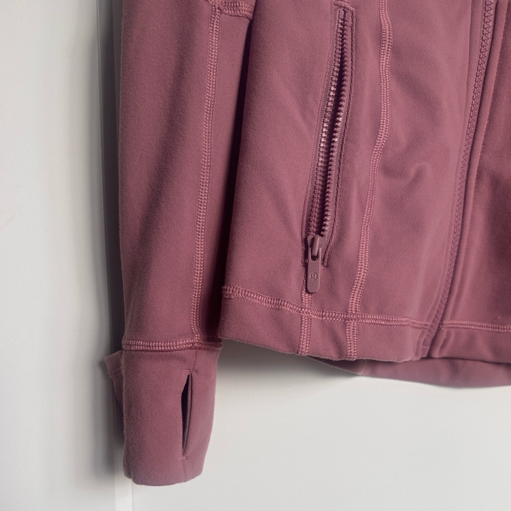 LULULEMON DEFINE JACKET NULU - Mauve - size 6 - Picture 9 of 13
